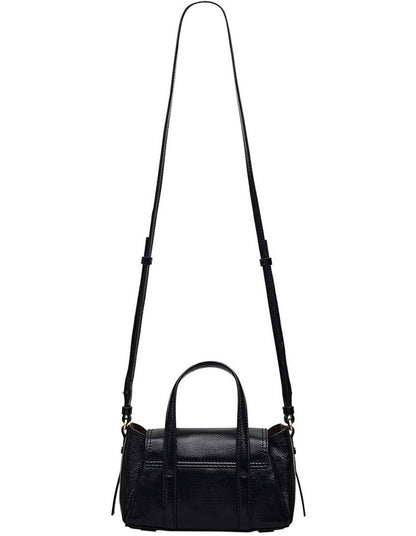 The Chancery High Shine Tote Bag in Black