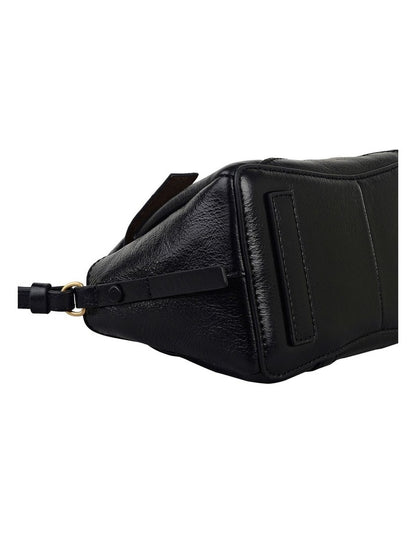 The Chancery High Shine Tote Bag in Black