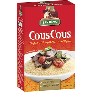 San Remo Cous Cous Medium Grain 500g