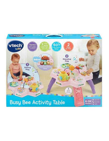 Busy Bee Activity Table in Pink