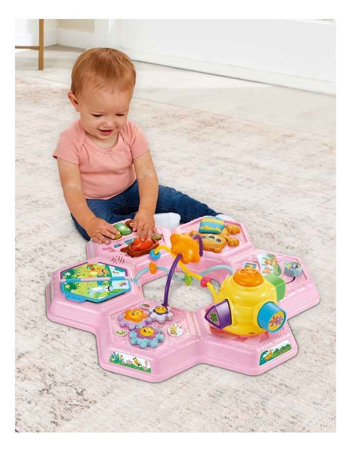 Busy Bee Activity Table in Pink