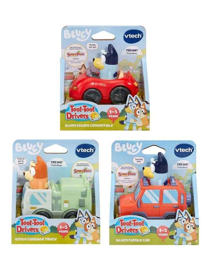 Toot-Toot Drivers Bluey Vehicles