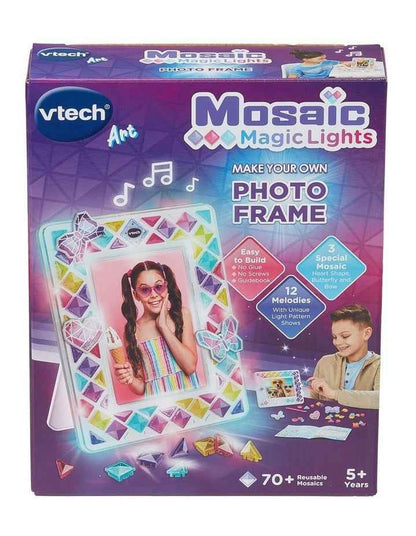 Mosaic Magic Lights Photo Frame