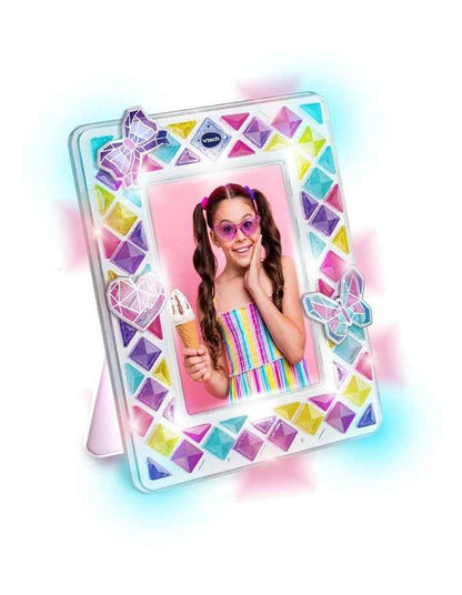 Mosaic Magic Lights Photo Frame