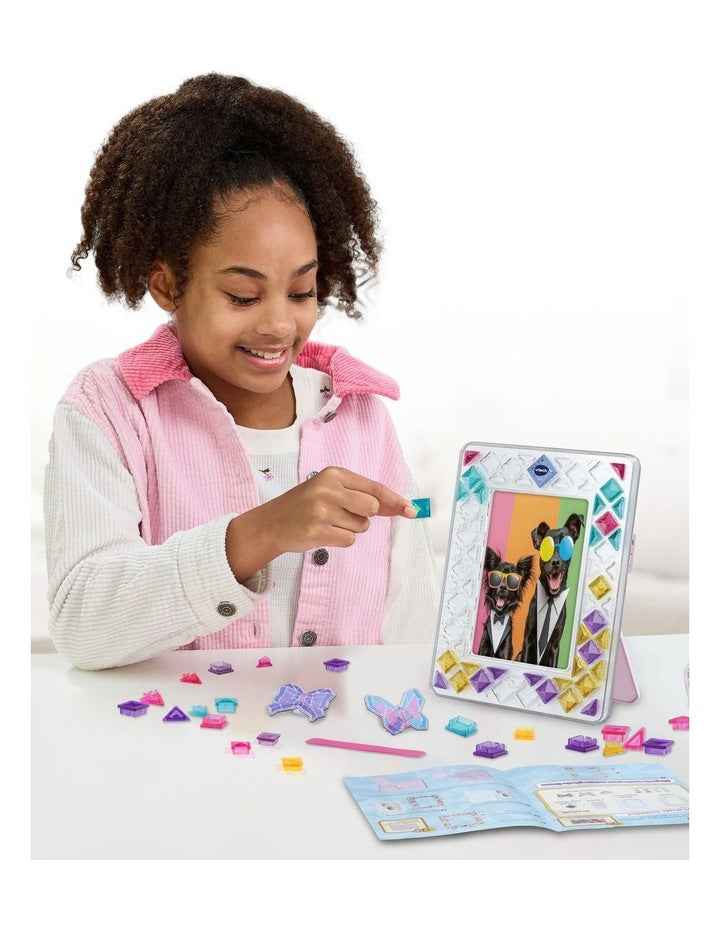 Mosaic Magic Lights Photo Frame