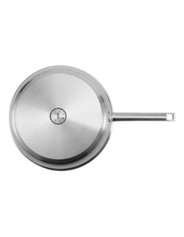 Steel Frypan 32cm in Stainless Steel