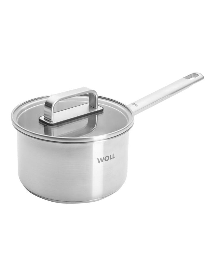 Steel Saucepan With Lid Gift Boxed 16cm/1.8L in Stainless Steel