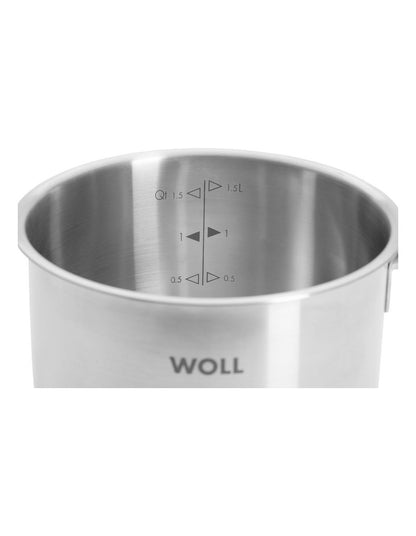 Steel Saucepan With Lid Gift Boxed 16cm/1.8L in Stainless Steel