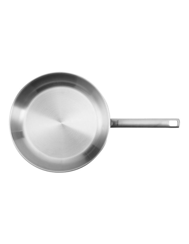 Steel Twin Frypan Set 20x28cm in Silver