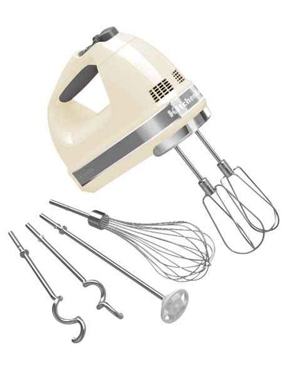 Artisan 9 Speed Hand Mixer in Almond Cream 5KHM926AAC