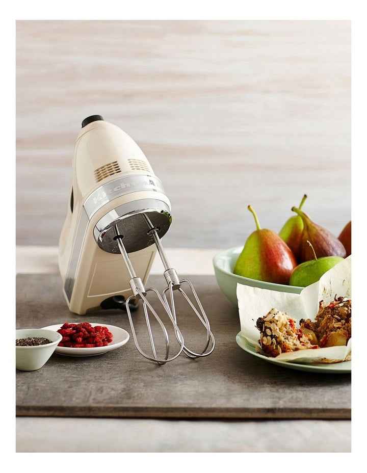 Artisan 9 Speed Hand Mixer in Almond Cream 5KHM926AAC