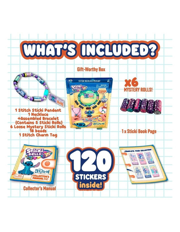 Disney Stitch Pendant Set