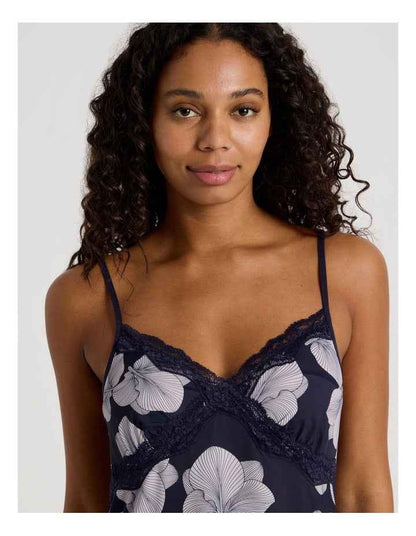 Aurora Cami Boxer PJ Set in Orchid Floral Print