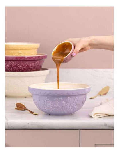 The Meadow Mixing Bowl 24cm/2L in Lilac