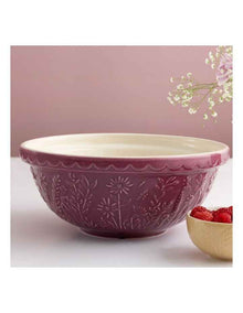 The Meadow Mixing Bowl 26cm/2.7L in Purple