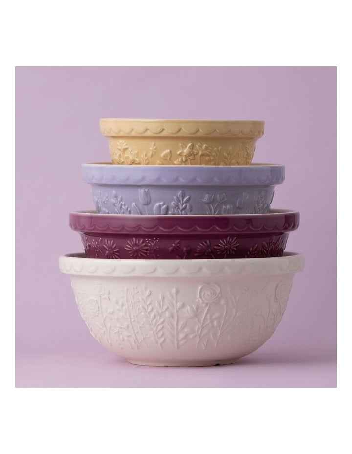 The Meadow Mixing Bowl 26cm/2.7L in Purple
