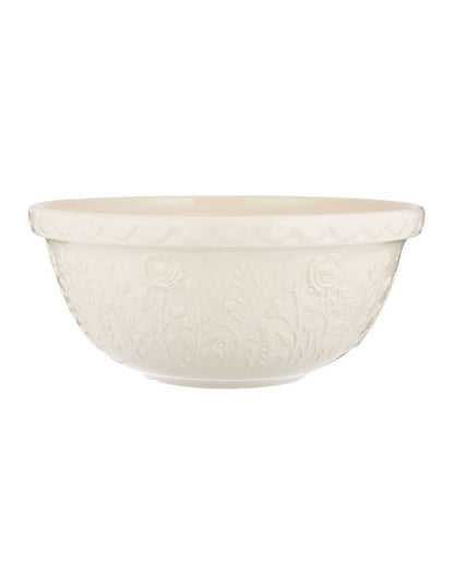 The Meadow Rose Mixing Bowl 29cm/4L in Cream