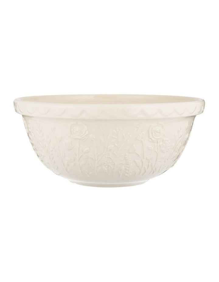 The Meadow Rose Mixing Bowl 29cm/4L in Cream