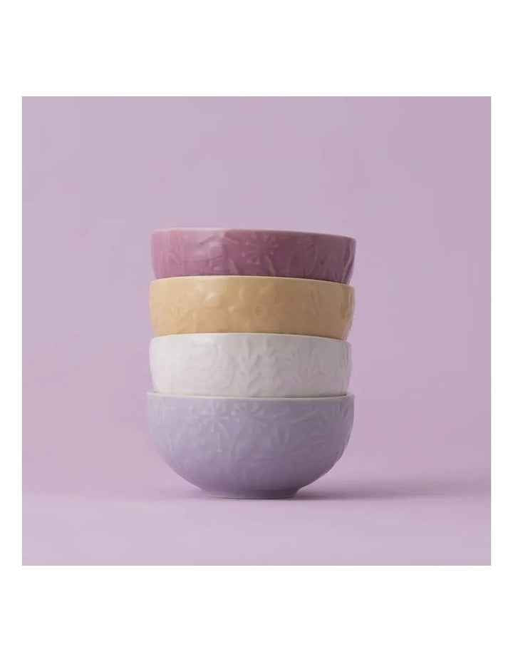 The Meadow Prep Bowls Set of 4 175ml/10 x 5cm in Multi