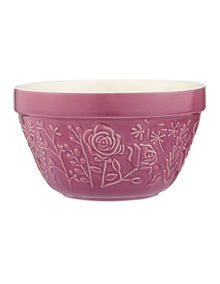 The Meadow Rose Pudding Basin 16 x 9cm/900ml in Purple