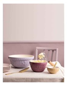 The Meadow Rose Pudding Basin 16 x 9cm/900ml in Purple