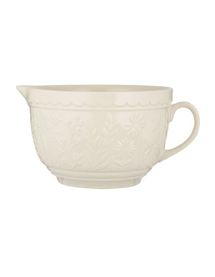 The Meadow Batter Bowl 1.9L/25 x 19 x 13cm in Cream