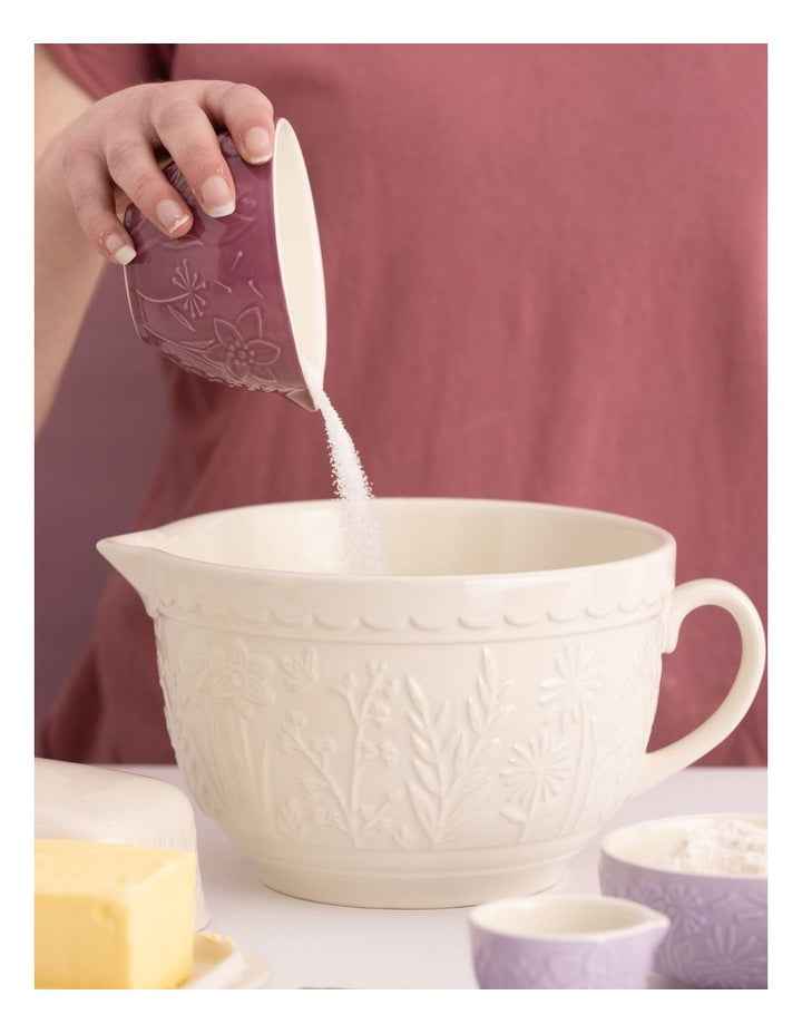 The Meadow Batter Bowl 1.9L/25 x 19 x 13cm in Cream