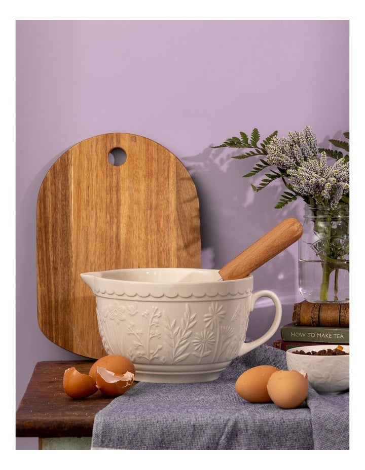 The Meadow Batter Bowl 1.9L/25 x 19 x 13cm in Cream