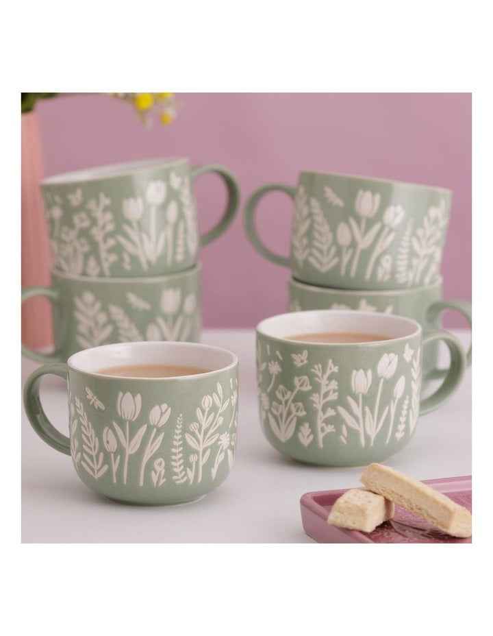 The Meadow Mug 400ml in Green