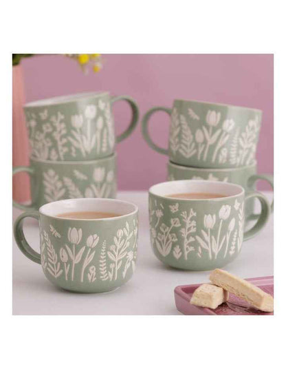 The Meadow Mug 400ml in Green