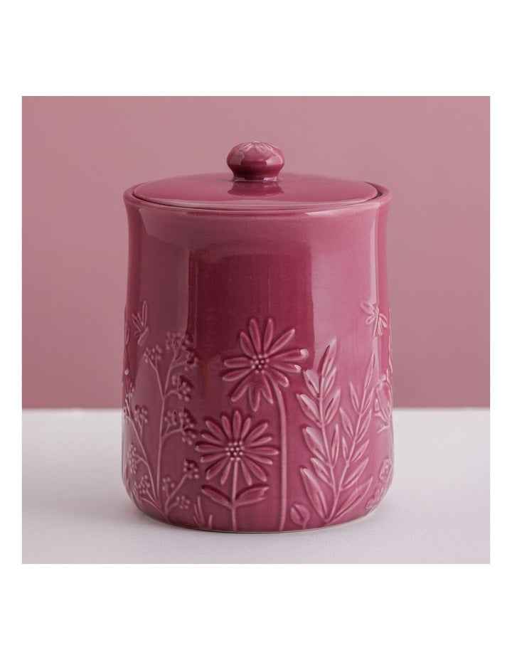 The Meadow Storage Jar 18 x 13cm/1.85L in Purple