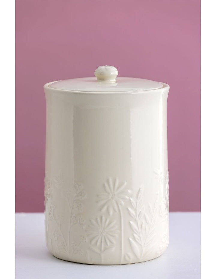 The Meadow Storage Jar 23 x 15cm/2.5L in Cream