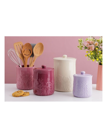 The Meadow Storage Jar 23 x 15cm/2.5L in Cream