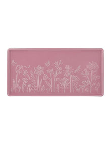 The Meadow Rectangle Platter 30 x 15 x 2cm in Pink