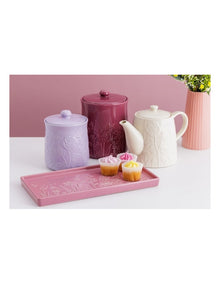 The Meadow Rectangle Platter 30 x 15 x 2cm in Pink