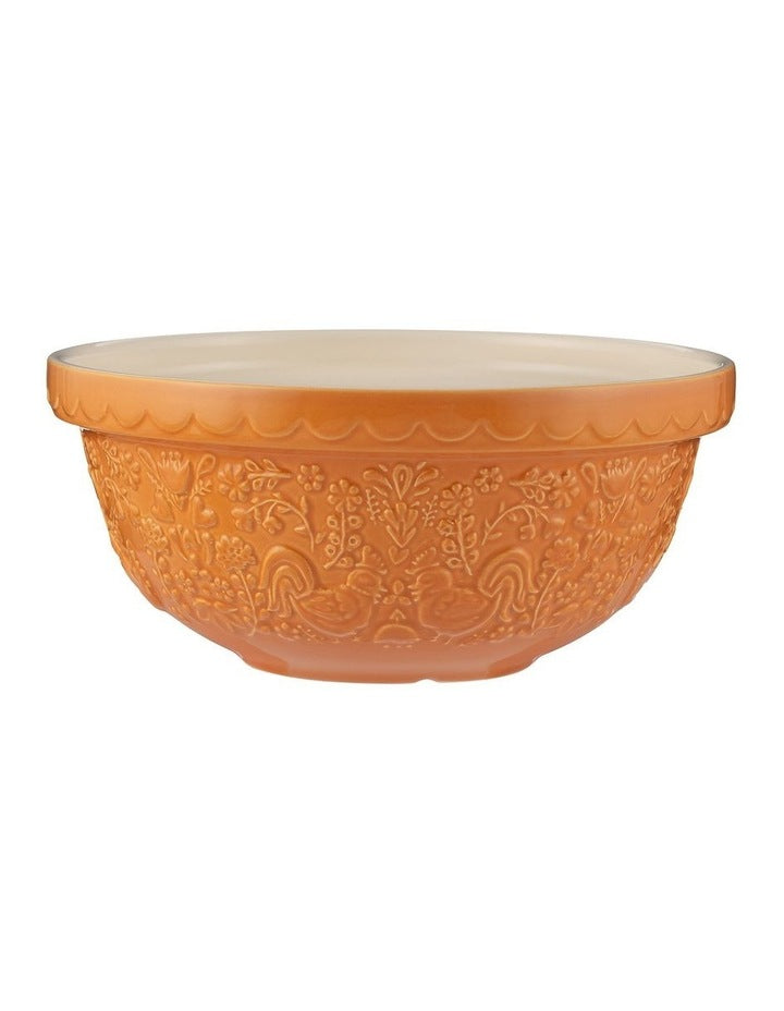 Home To Roost Hen Mixing Bowl 24cm/2L in Orange