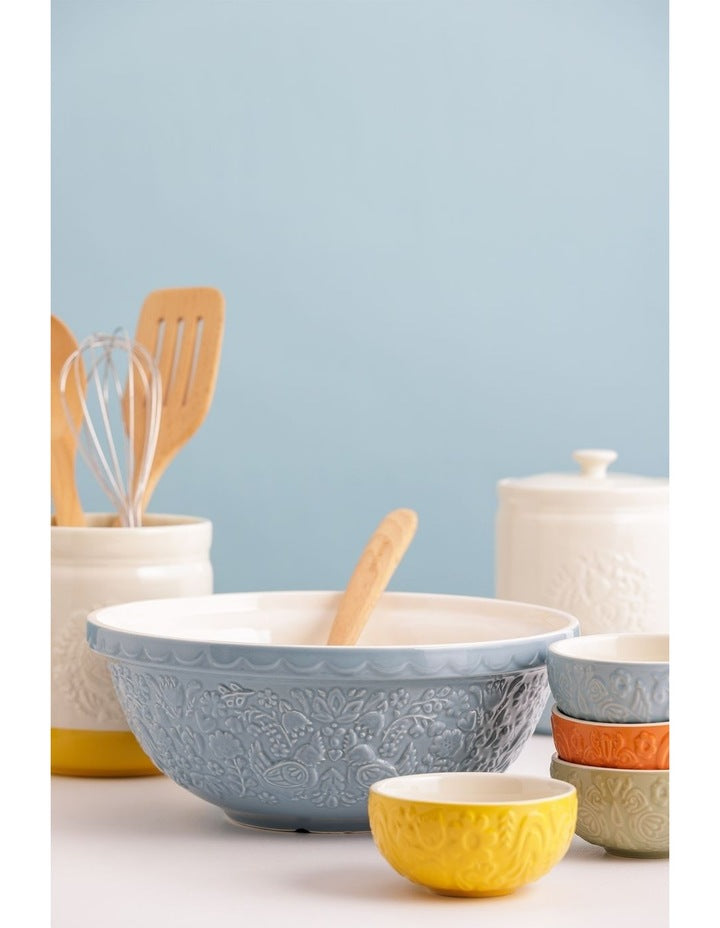Home To Roost Hen Mixing Bowl 26cm/2.7L in Blue
