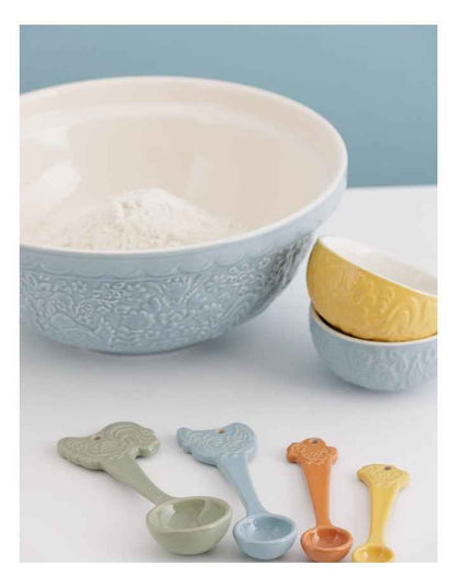 Home To Roost Hen Mixing Bowl 26cm/2.7L in Blue