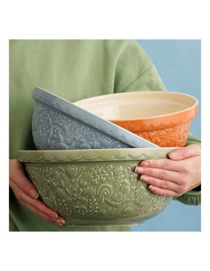Home To Roost Hen Mixing Bowl 29cm in Green