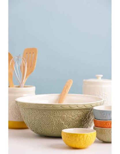 Home To Roost Hen Mixing Bowl 29cm in Green