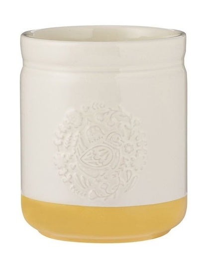 Home To Roost Utensil Pot in Cream