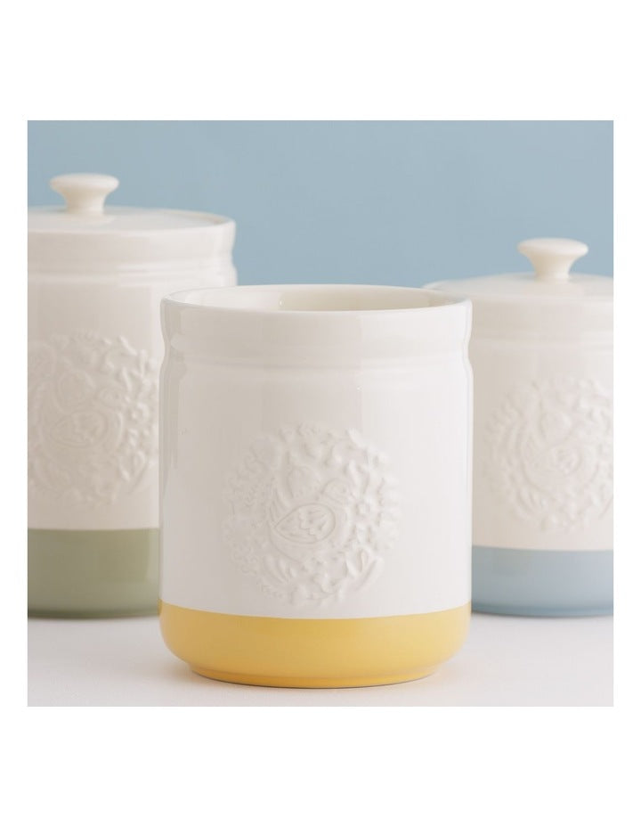 Home To Roost Utensil Pot in Cream