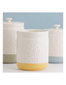 Home To Roost Utensil Pot in Cream