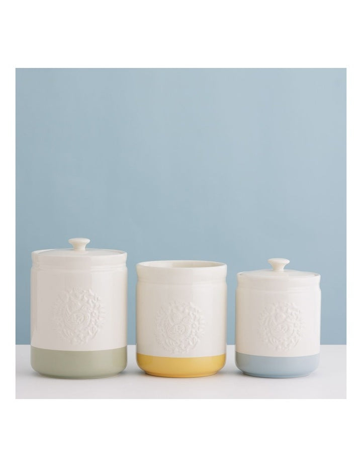 Home To Roost Storage Jar 1L in Cream