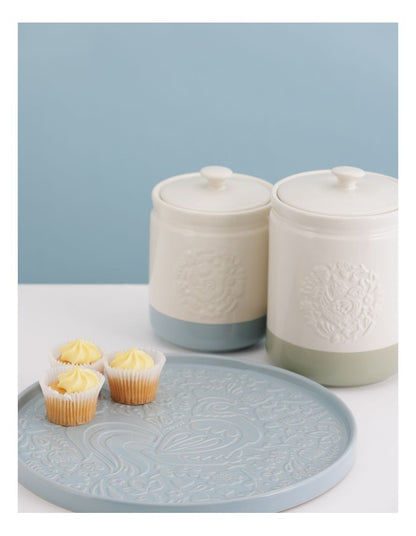 Home To Roost Storage Jar 1L in Cream