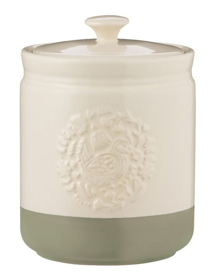 Home To Roost Large Storage Jar 1.5L in Cream