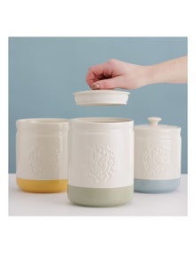 Home To Roost Large Storage Jar 1.5L in Cream