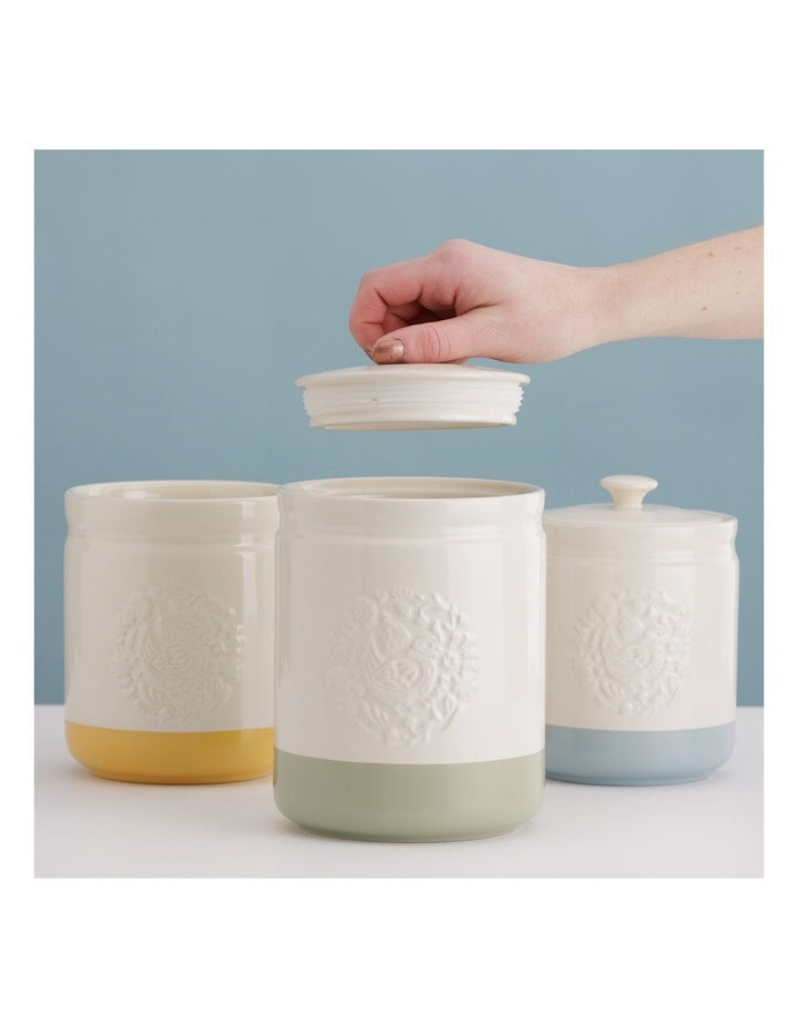 Home To Roost Large Storage Jar 1.5L in Cream