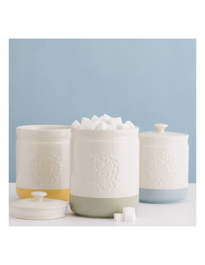Home To Roost Large Storage Jar 1.5L in Cream