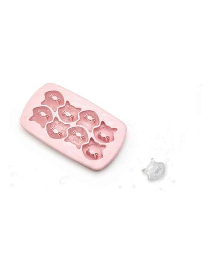 Meow Ice Cube Tray in Pink